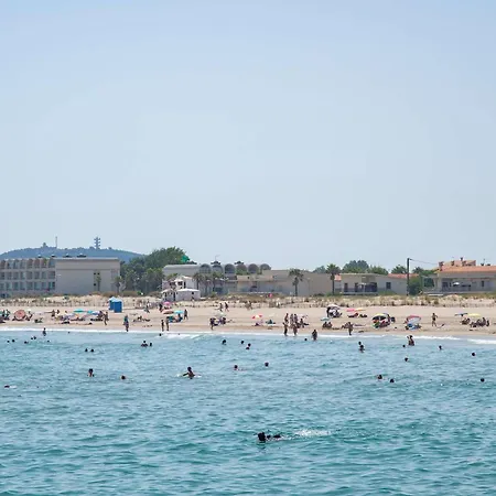 Lejlighed T3 Au Rdc Avec Piscine, Terrasse Et Parking - 6 Pers, Proche A - Fr-1-387-210 Marseillan (Herault)
