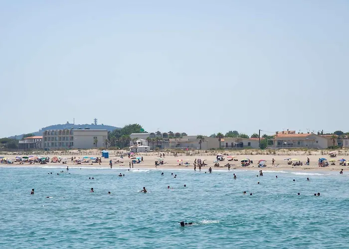 Apartment T3 Au Rdc Avec Piscine, Terrasse Et Parking - 6 Pers, Proche A - Fr-1-387-210 Marseillan (Herault)